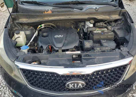 2016 Kia Sportage Lx from USA, damaged, VIN KNDPBCAC9G7803782